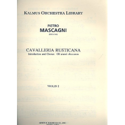 Introduction and Chorus from - Pietro Mascagni