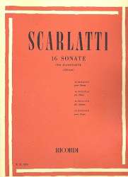16 Sonaten : für Klavier - Domenico Scarlatti