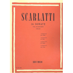 16 Sonaten : für Klavier - Domenico Scarlatti