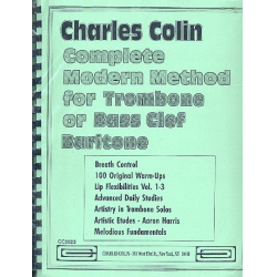 Complete Modern Method for trombone - Charles Colin