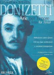 Arias for Tenor (+CD) : for tenor and piano -Gaetano Donizetti