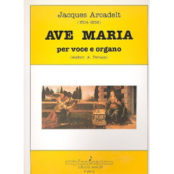 Ave Maria : für Gesang und Orgel - Jacob Arcadelt