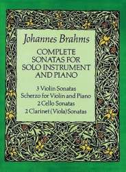 Complete Sonatas : for solo instrument - Johannes Brahms