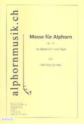 Messe op.136 : für 1-2 Alphörner in F - Hans-Jürg Sommer