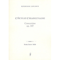 Concertino op.107 : - Cecile Louise S. Chaminade