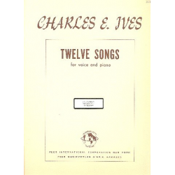 12 Songs : - Charles Edward Ives