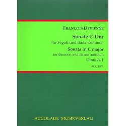 Sonate Op. 24 Nr. 1 C-Dur - Francois Devienne