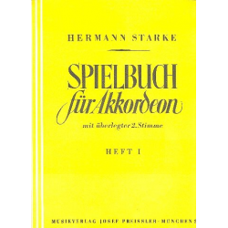 Spielbuch für Akkordeon Band 1 : - Hermann Starke