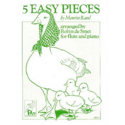 5 easy Pieces : for flute/piano - Maurice Ravel