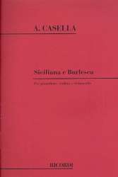 Siciliana e Burlesca : per pianoforte, - Alfredo Casella Lavagnino