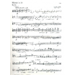 Messe D-Dur op.86 - Viola -Antonin Dvorak