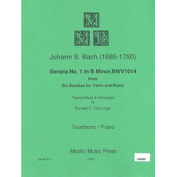 Sonata in b Minor no.1 BWV1014 : - Johann Sebastian Bach