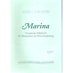 Marina : 3 kroatische Volkslieder - Arnold Kempkens