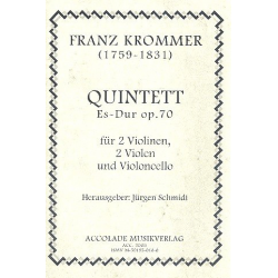 Quintett Es-Dur Op. 70 - Franz Krommer