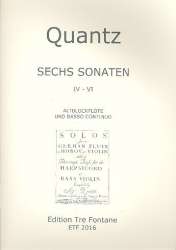 6 Sonaten Band 2 (Nr.4-6) : - Johann Joachim Quantz