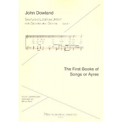 Sämtliche Lieder im Urtext Band 1 : - John Dowland