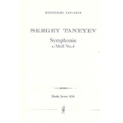 Sinfonie c-Moll Nr.4 : für Orchester - Sergej Tanejew