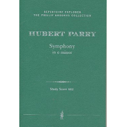 Sinfonie e-Moll : für Orchester - Sir Charles Hubert Parry