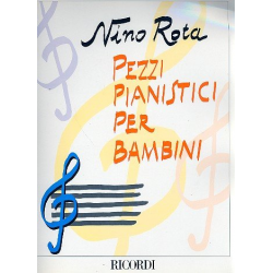 Pezzi pianistici per bambini : per pianoforte -Nino Rota