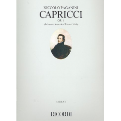 Capricci op.1 : für Violine solo - Niccolo Paganini