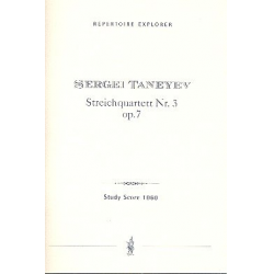 Streichquartett Nr.3 op.7 - Sergej Tanejew