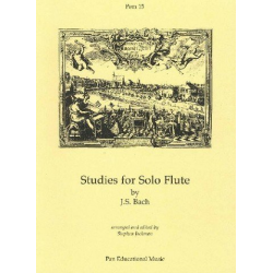 Studies for solo flute - Johann Sebastian Bach