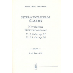 Noveletten : für Streichorchester - Niels W. Gade
