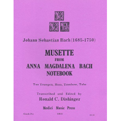 Musette from Notebook for Anna Magdalena Bach : - Johann Sebastian Bach