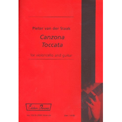 Canzona toccata : für Violoncello - Pieter van der Staak