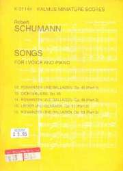 Schumann Songs Op. 45,49,41,43 M -Robert Schumann