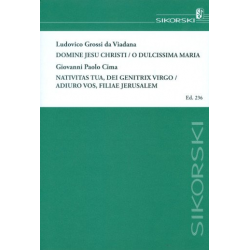 4 geistliche Konzerte : für hohe Stimme und Bc - Lodovico Grossi da Viadana