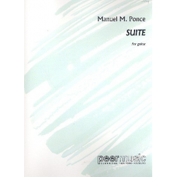 Suite : for guitar - Manuel Ponce