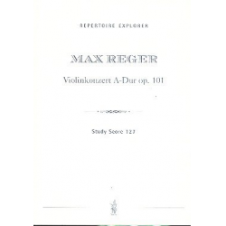 Konzert A-Dur op.101 : für - Max Reger