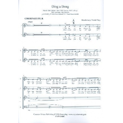 Ding-a-dong : für gem Chor und Klavier - Dick Bakker
