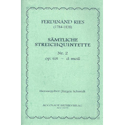 Quintett Nr. 2 D-Moll Op. 68 - Ferdinand Ries