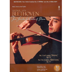 2 Sonatas for Violin and Piano (+CD) : - Ludwig van Beethoven