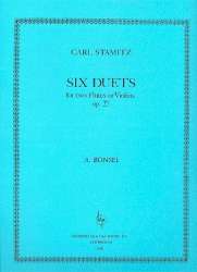 6 duets op.27 : for 2 flutes or violins - Carl Stamitz