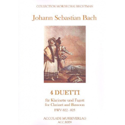 4 Duetti Bwv 802-805 - Johann Sebastian Bach