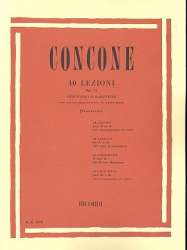 40 lezioni op.17 : per basso - Giuseppe Concone