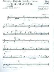 Concertino G-Dur : für Streicher - Giovanni Battista Pergolesi