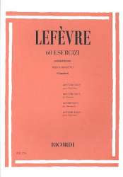60 esercizi : per clarinetto - Jean Xavier Lefèvre