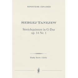 Streichquintett in G-Dur, op. 14 Nr. 1 - Sergej Tanejew