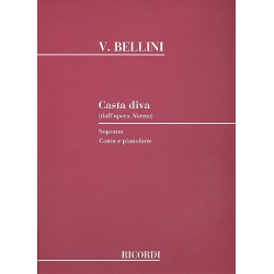 Casta diva : per pianoforte - Vincenzo Bellini