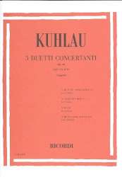 3 duetti concertanti op.10 : - Friedrich Daniel Rudolph Kuhlau
