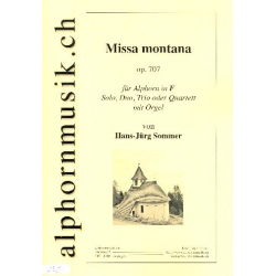 Missa montana op.707 -Hans-Jürg Sommer