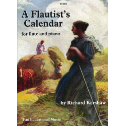 A Flautist's Calendar : for flute - Richard Kershaw
