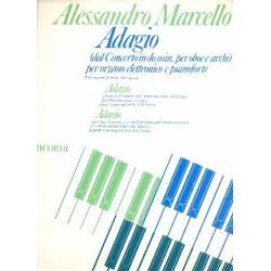 Adagio dal concerto do minore per oboe e archi : - Alessandro Marcello