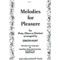 Melodies for Pleasure : for flute, oboe or clarinet