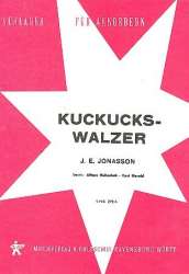 Kuckucks-Walzer : für Akkordeon - Emanuel Jonasson