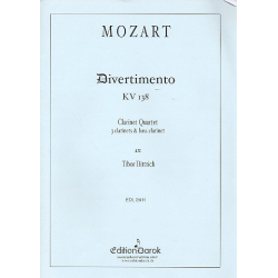 Divertimento KV138 : - Wolfgang Amadeus Mozart